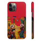 Annunciation Iphone's Snap Cases (Red)