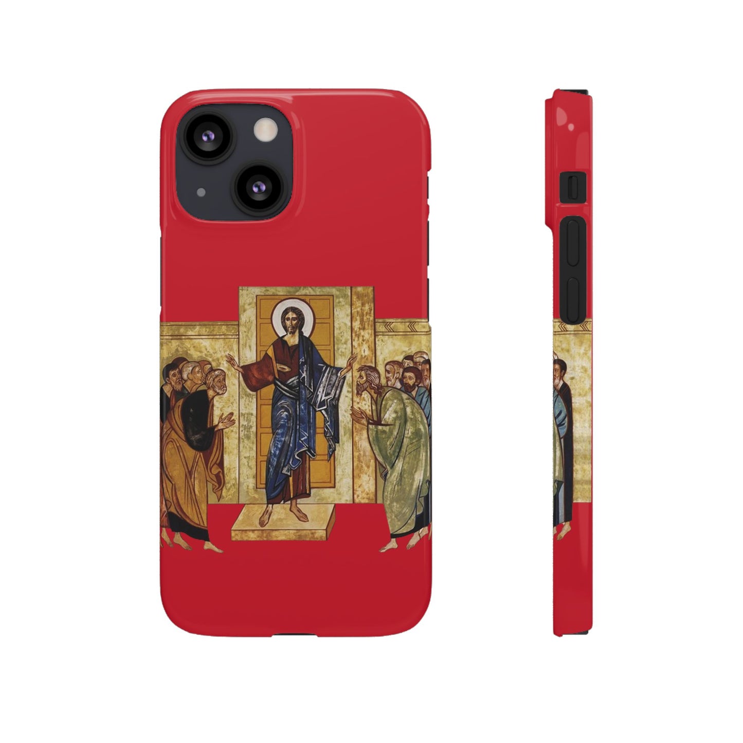 Apparition to the Disciples iPhone's Snap Cases (Red)