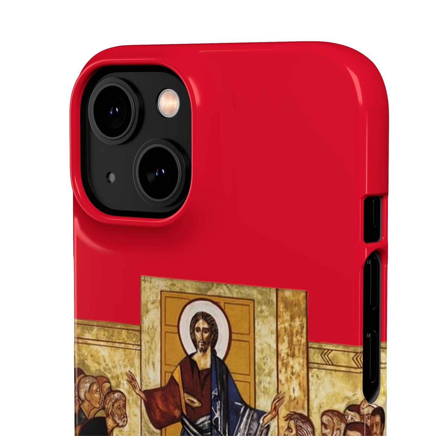 Apparition to the Disciples iPhone's Snap Cases (Red)