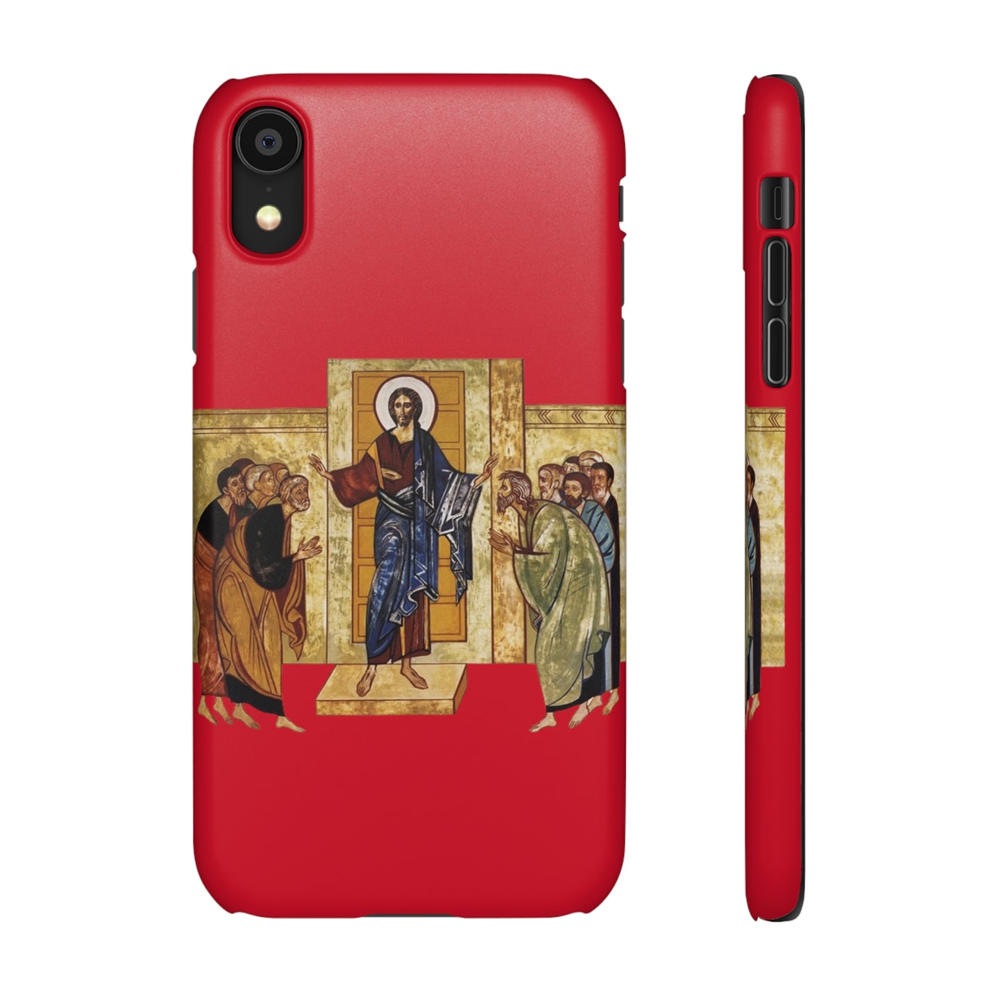 Apparition to the Disciples iPhone's Snap Cases (Red)