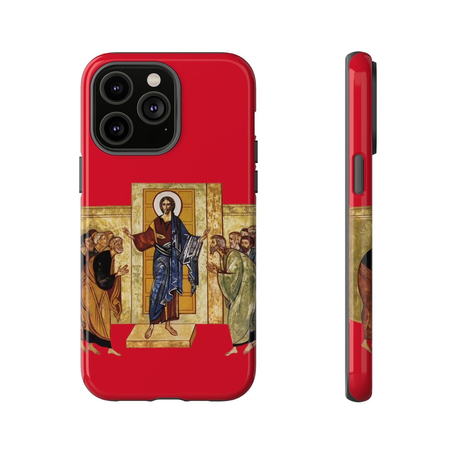 Apparition to the Disciples iPhone's Tough Cases (Red)