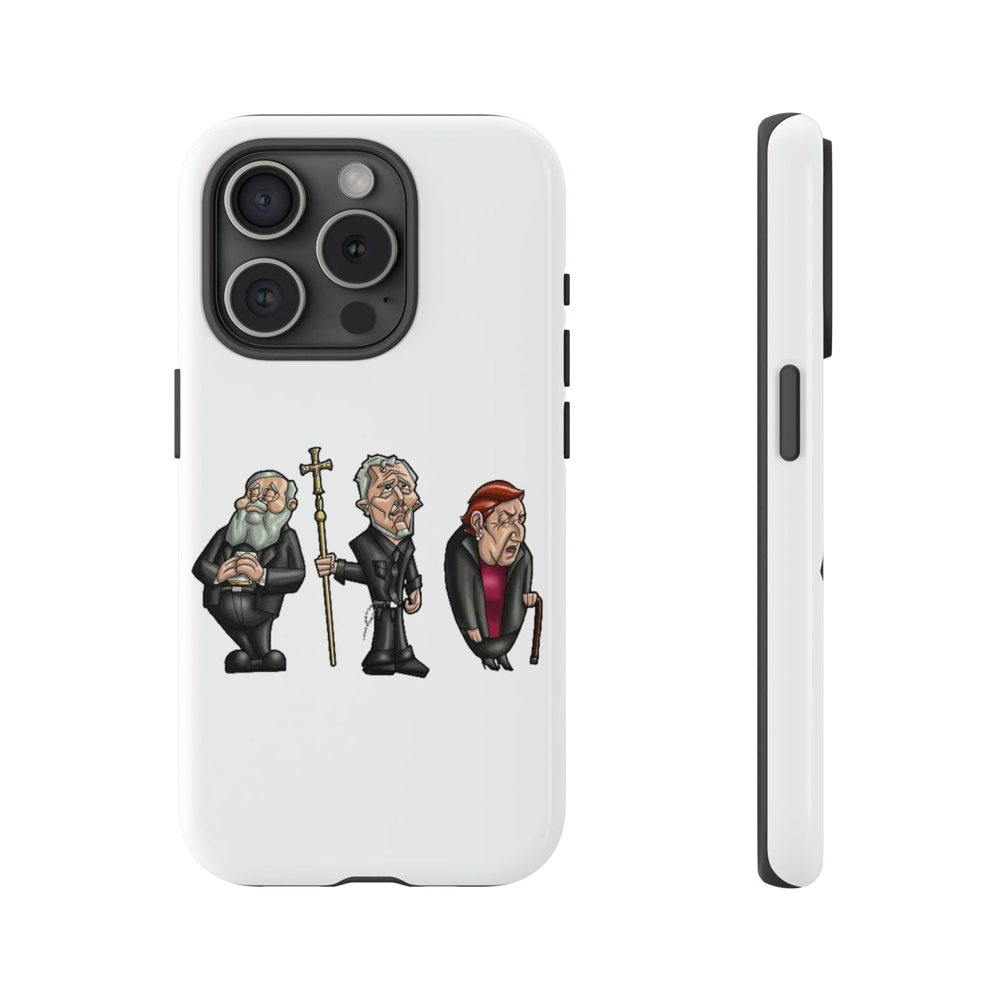 Initiators Cartoon iPhone's white Tough Cases