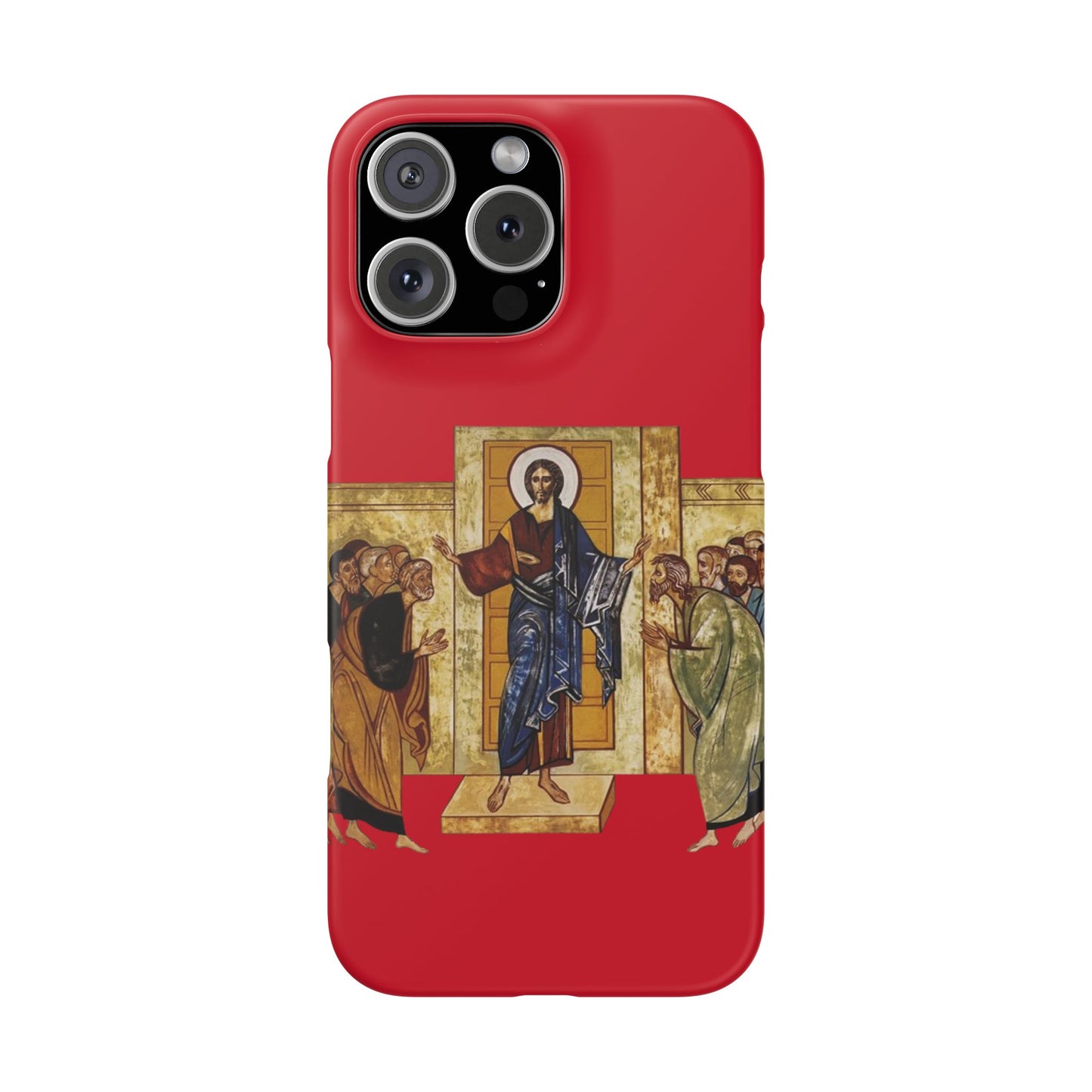 Apparition to the Disciples iPhone's Snap Cases (Red)