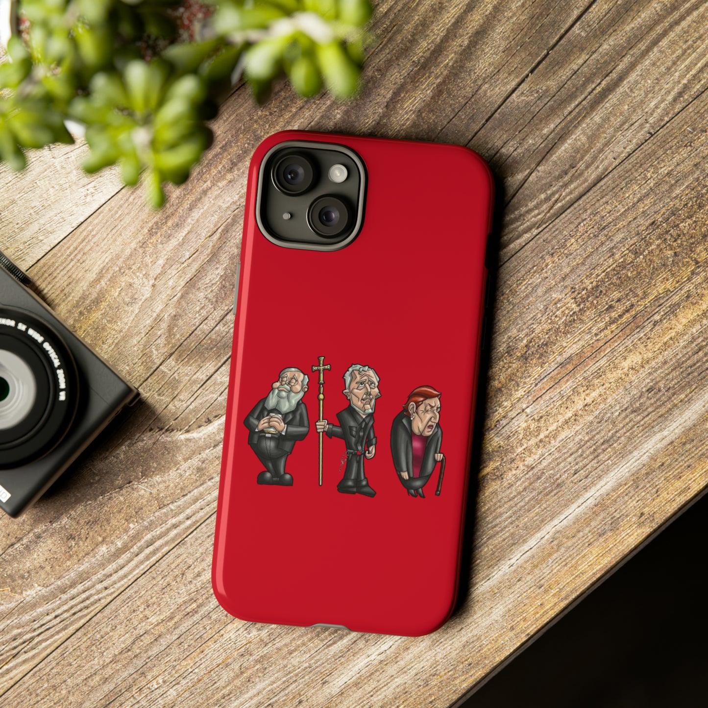 Initiators Cartoon iPhone's Red Tough Cases