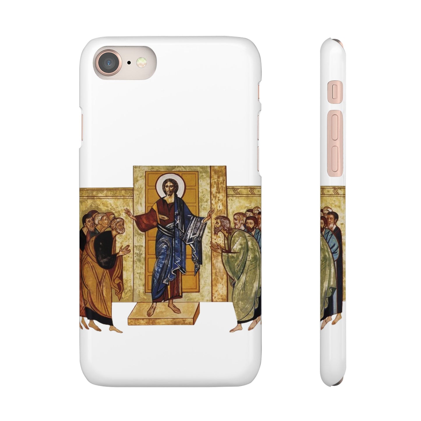 Apparition to the Disciples iPhone's Snap Cases (White)