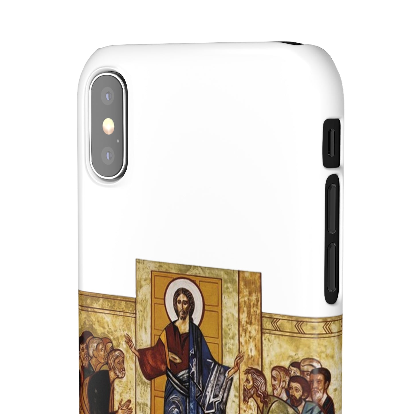 Apparition to the Disciples iPhone's Snap Cases (White)