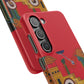 Annunciation Samsung Galaxy's Snap Cases (Red)