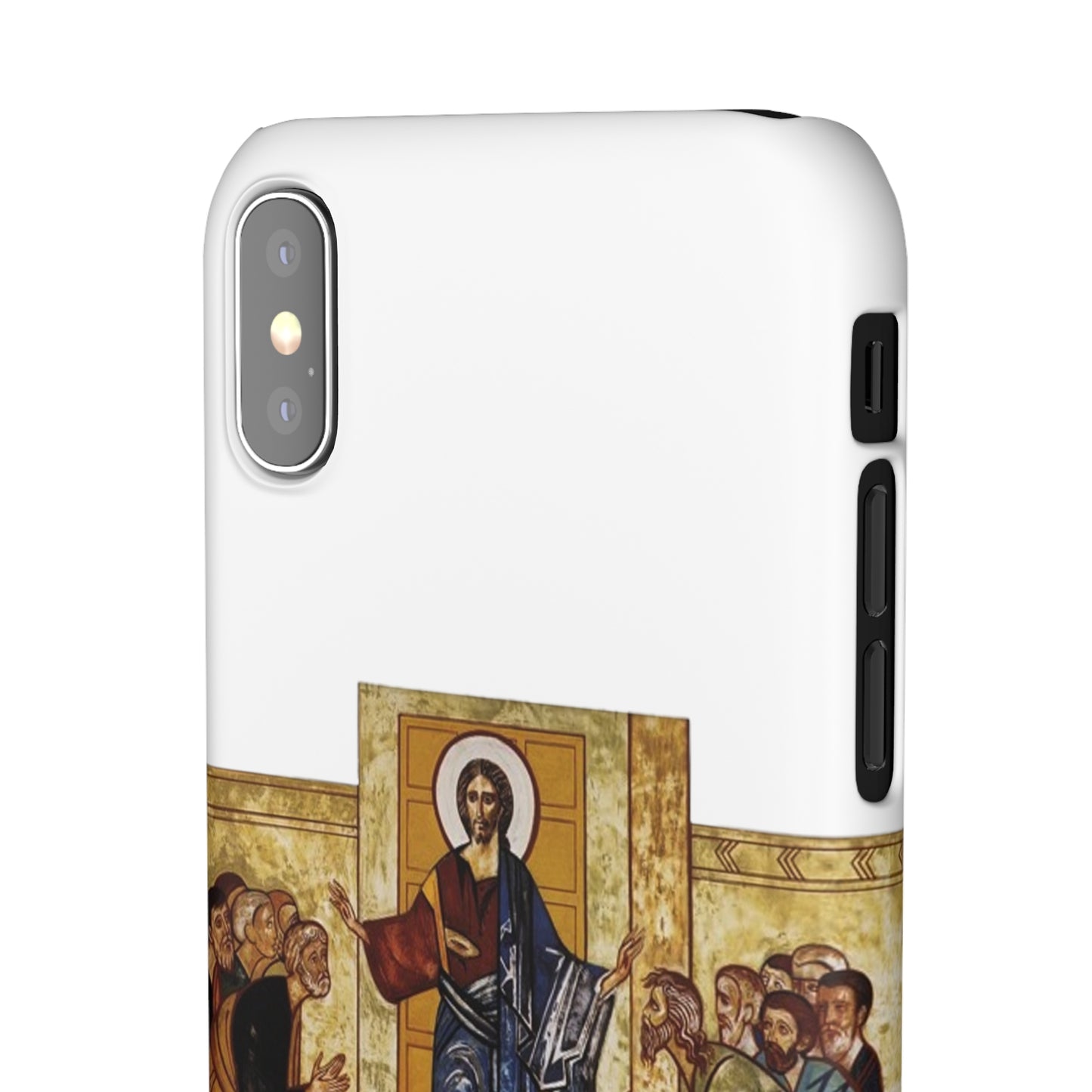 Apparition to the Disciples iPhone's Snap Cases (White)