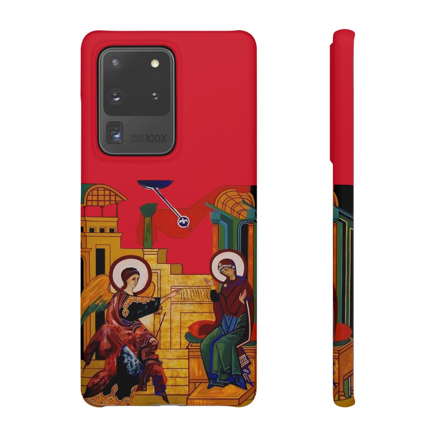 Annunciation Samsung Galaxy's Snap Cases (Red)