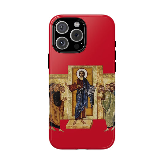 Apparition to the Disciples iPhone's Tough Cases (Red)