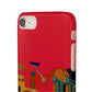 Annunciation Iphone's Snap Cases (Red)