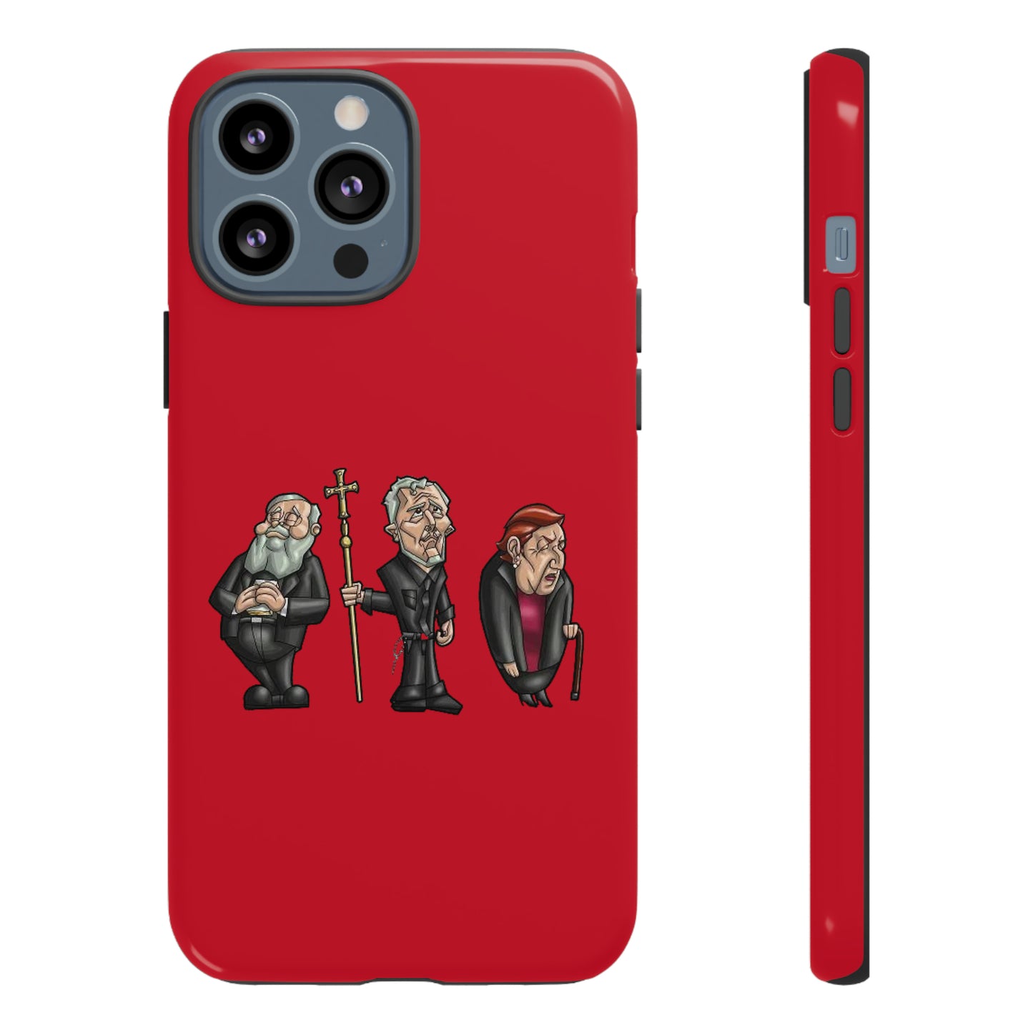 Initiators Cartoon iPhone's Red Tough Cases