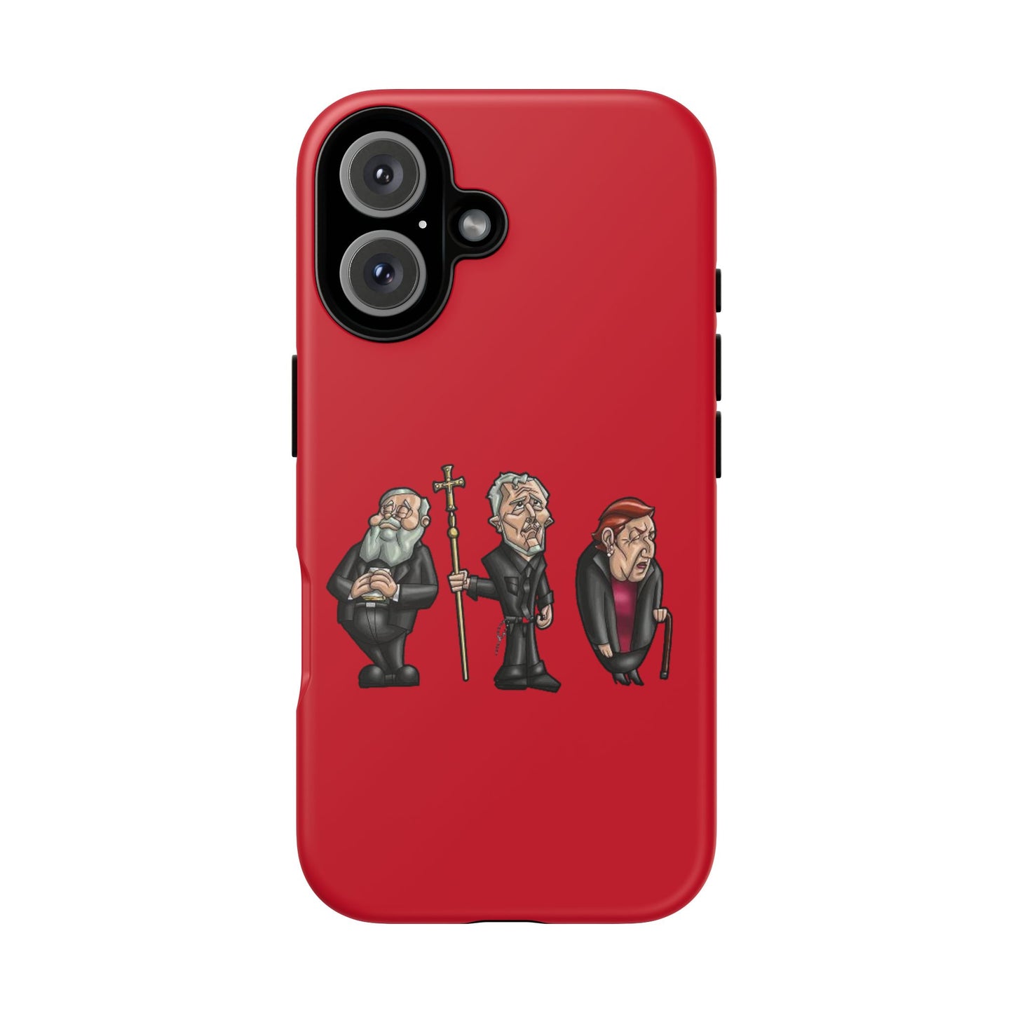 Initiators Cartoon iPhone's Red Tough Cases