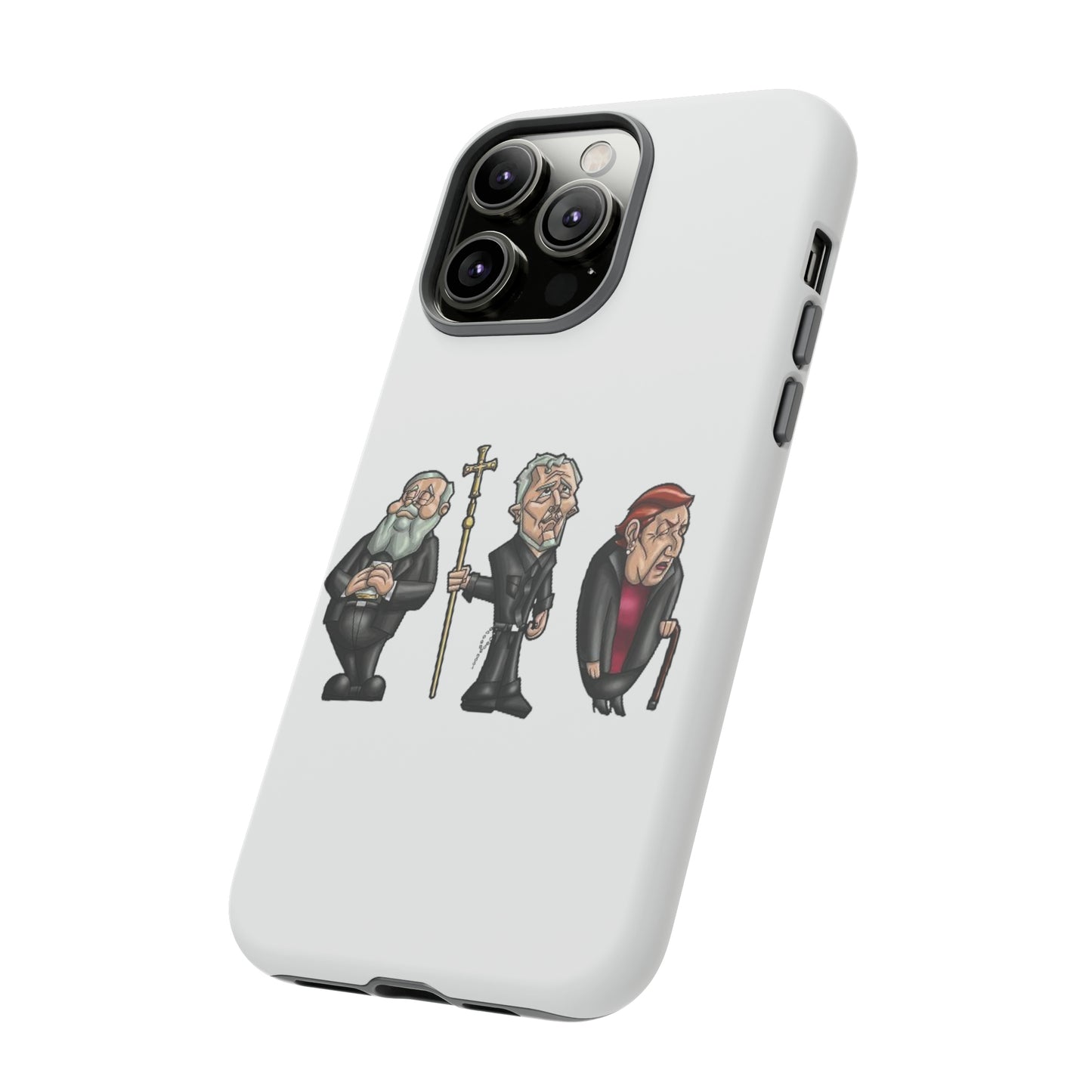 Initiators Cartoon iPhone's white Tough Cases