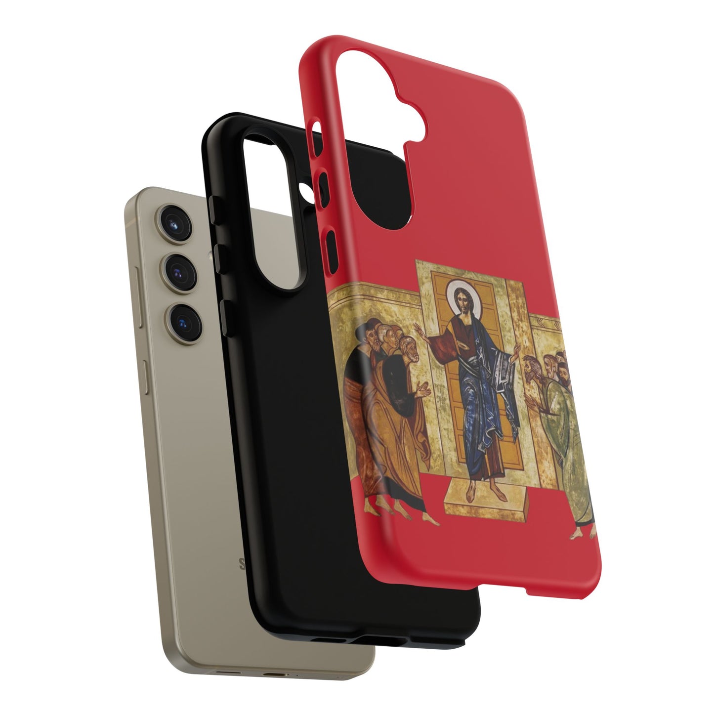 Apparition to the Disciples Samsung Galaxy's Tough Cases (Red)