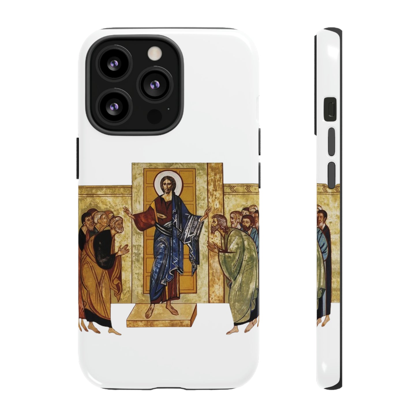 Apparition to the Disciples iPhone's Tough Cases (White)