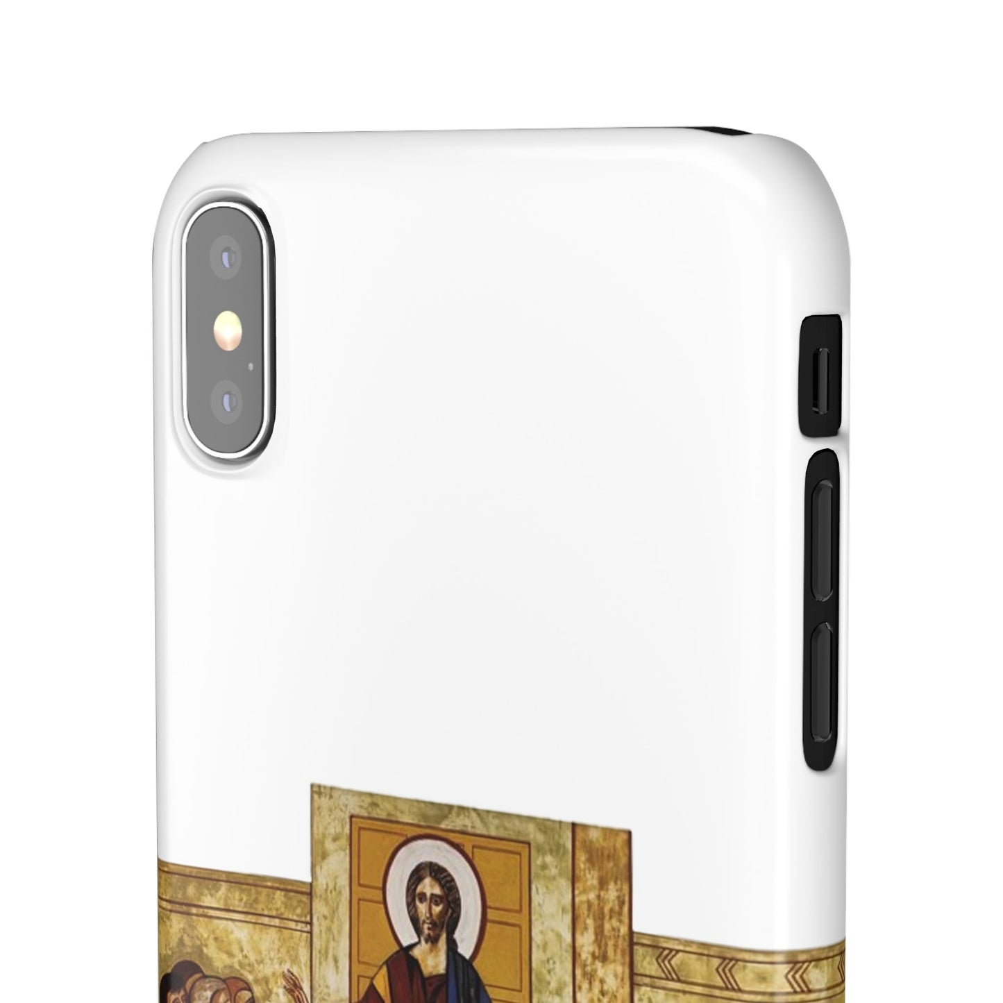 Apparition to the Disciples iPhone's Snap Cases (White)