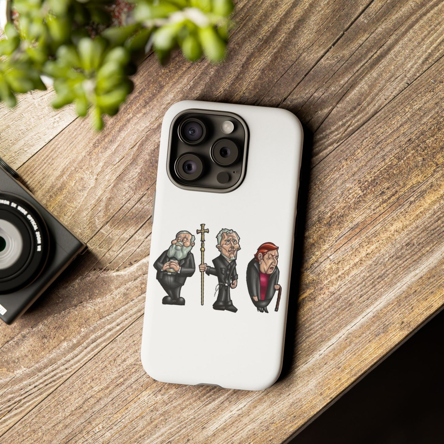 Initiators Cartoon iPhone's white Tough Cases