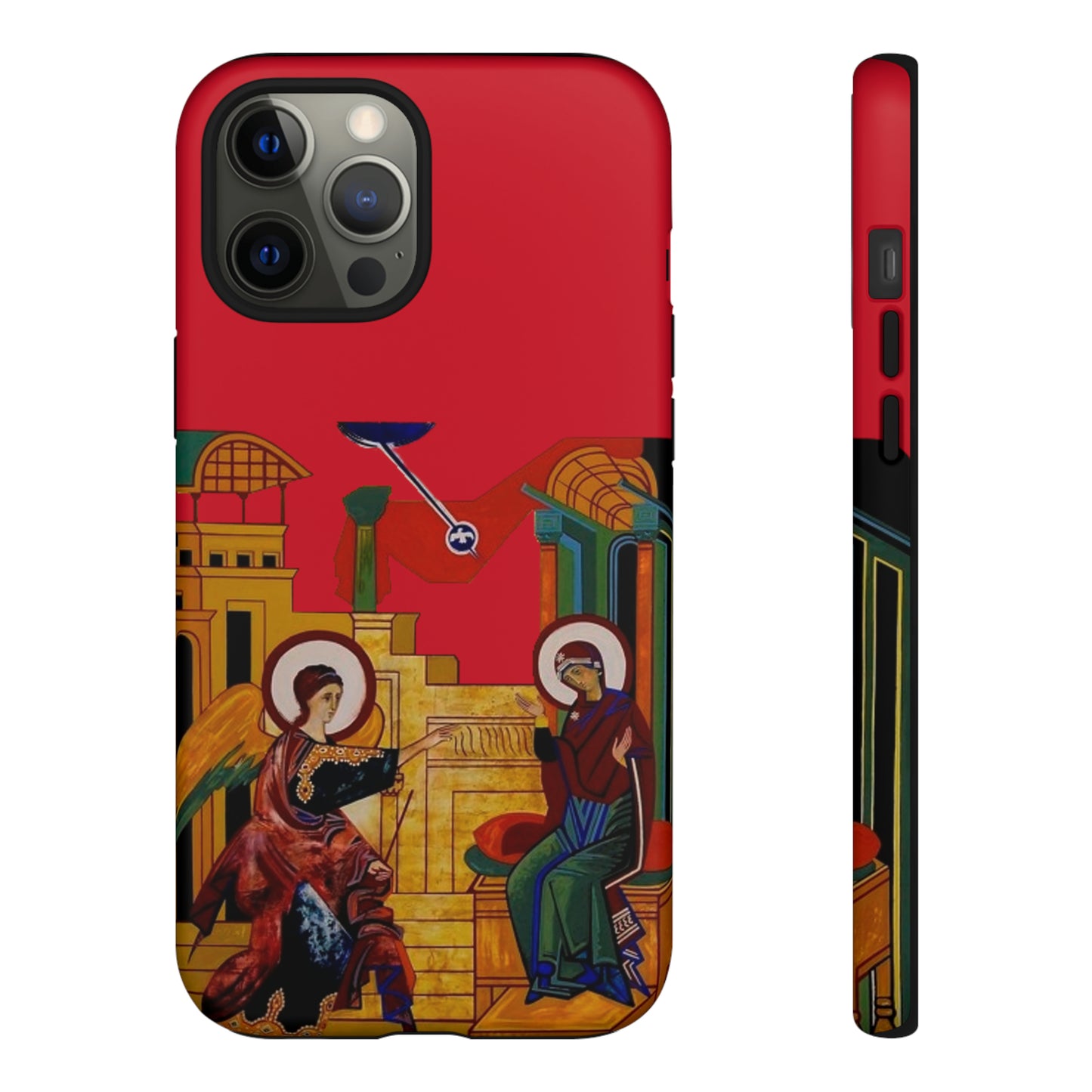 Annunciation Iphone's Tough Cases (Red)