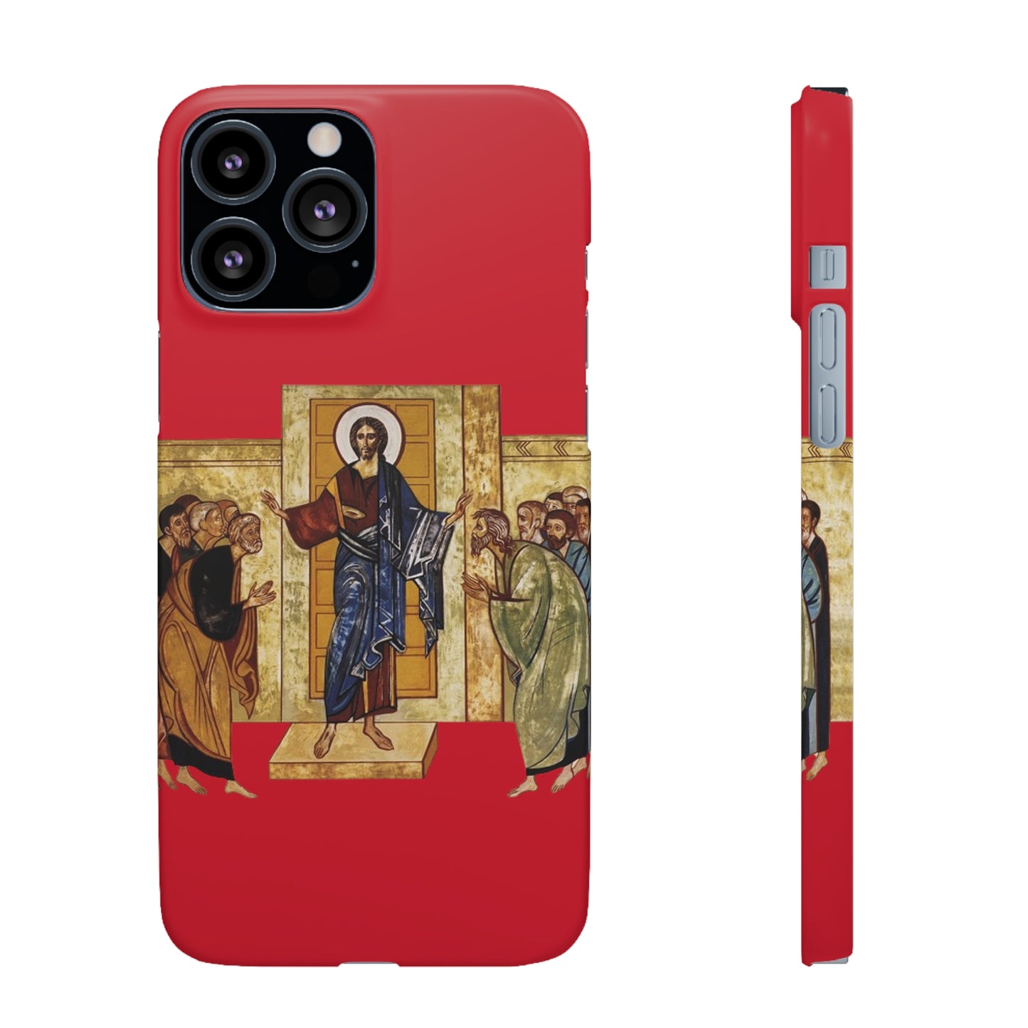 Apparition to the Disciples iPhone's Snap Cases (Red)