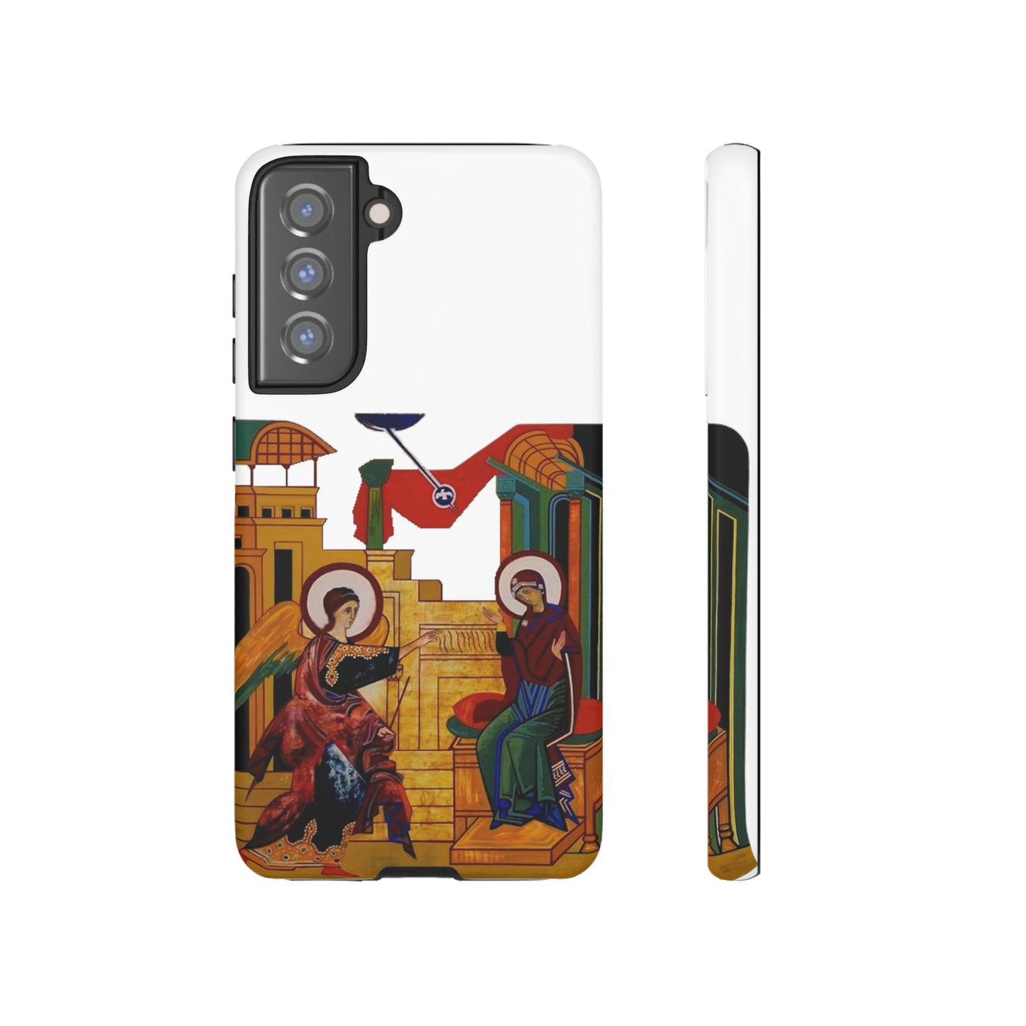 Annunciation Samsung Galaxy's Tough Cases (White)