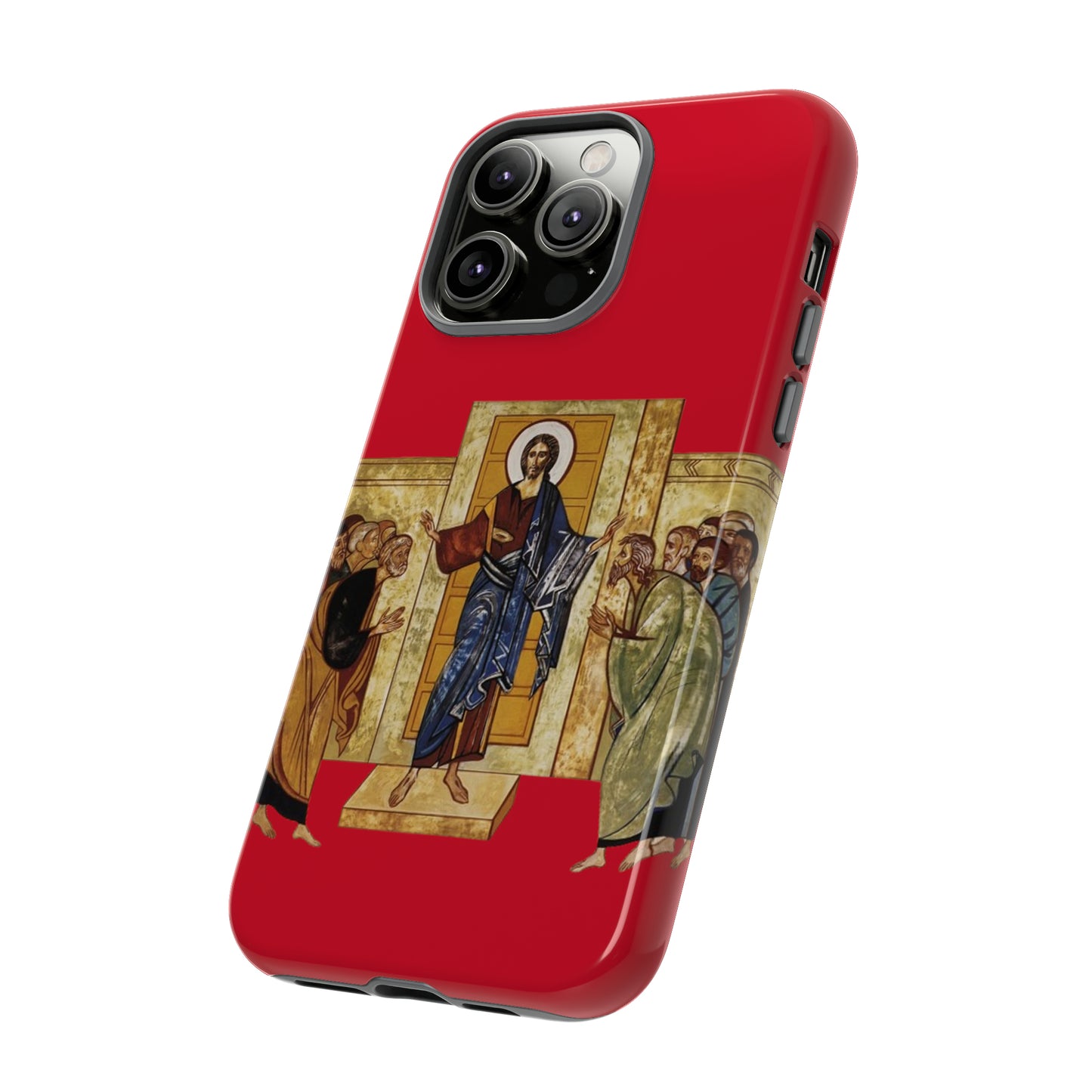 Apparition to the Disciples iPhone's Tough Cases (Red)