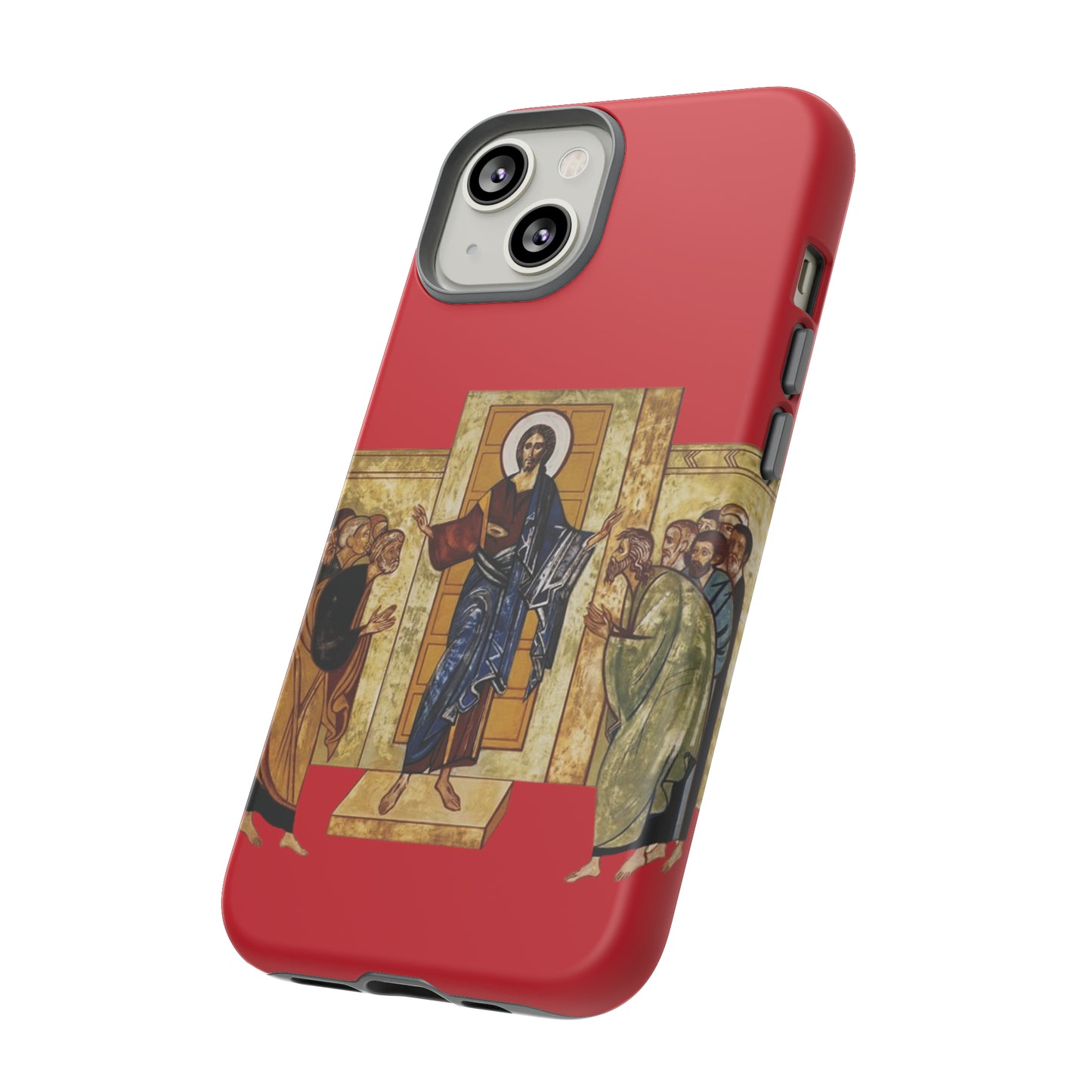 Apparition to the Disciples iPhone's Tough Cases (Red)