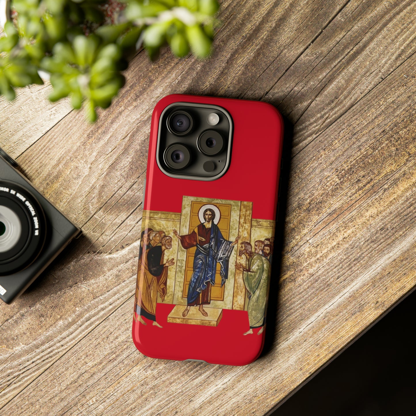 Apparition to the Disciples iPhone's Tough Cases (Red)