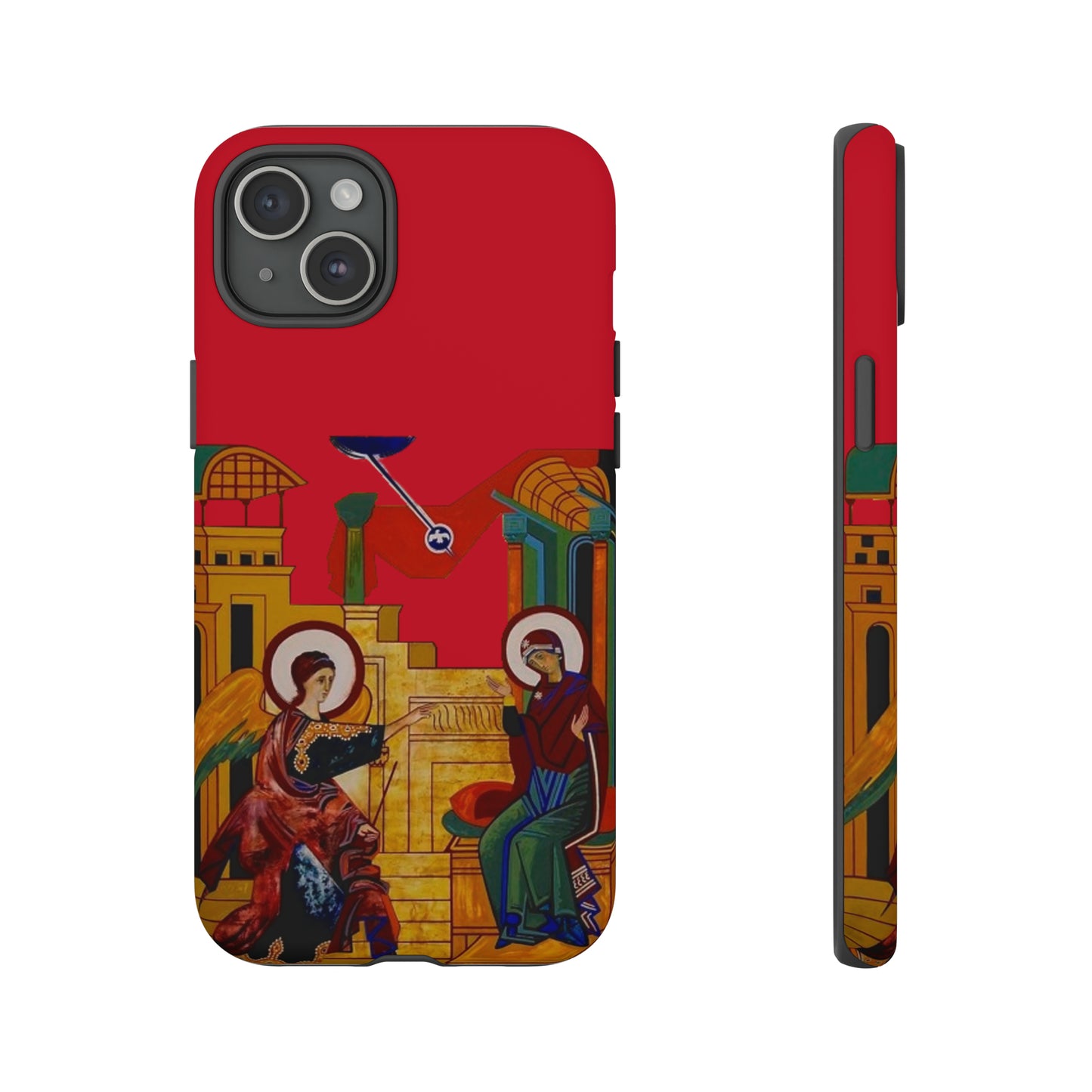 Annunciation Iphone's Tough Cases (Red)