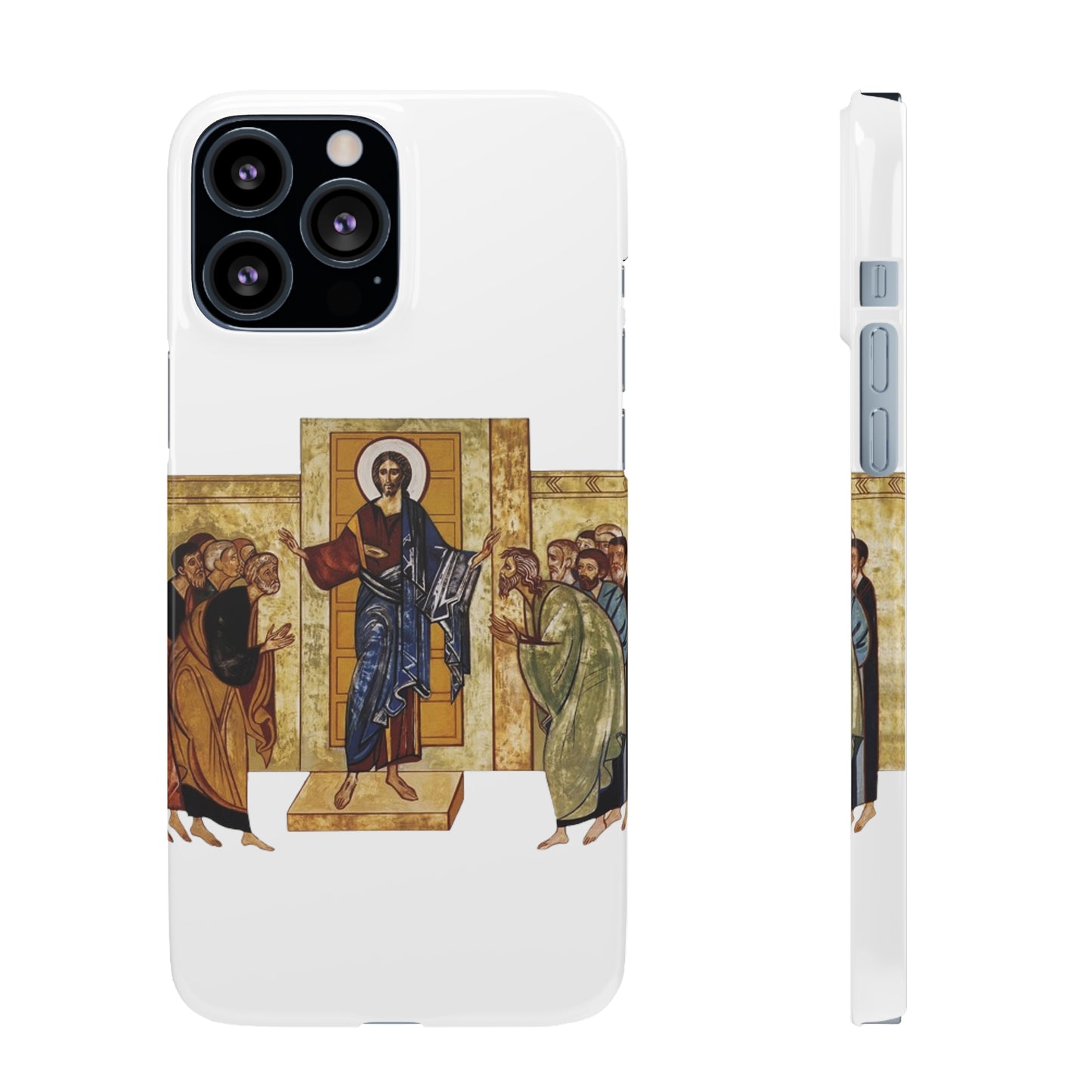 Apparition to the Disciples iPhone's Snap Cases (White)