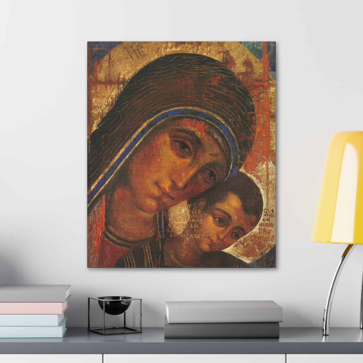 Virgin of the Way Canvas