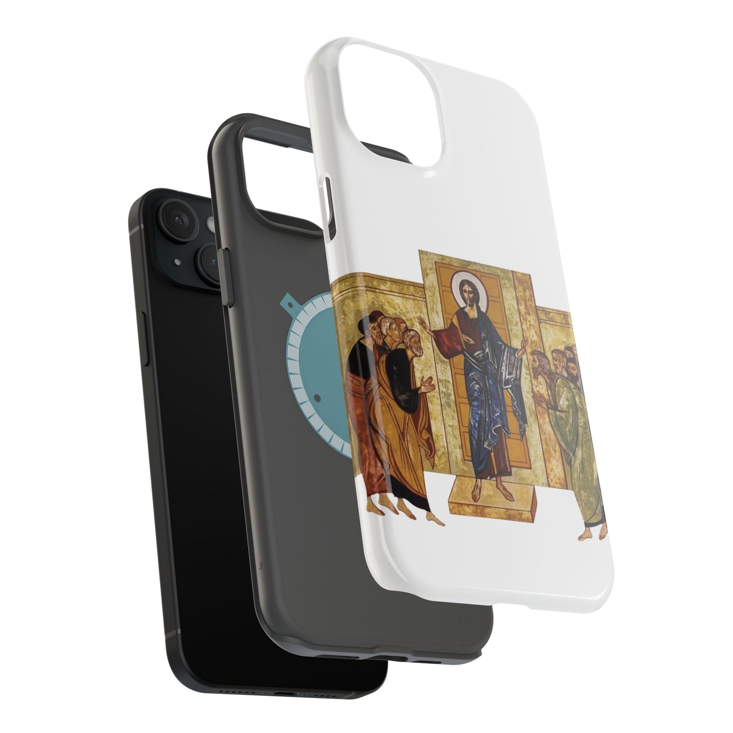 Apparition to the Disciples iPhone's MagSafe Tough Cases (White)