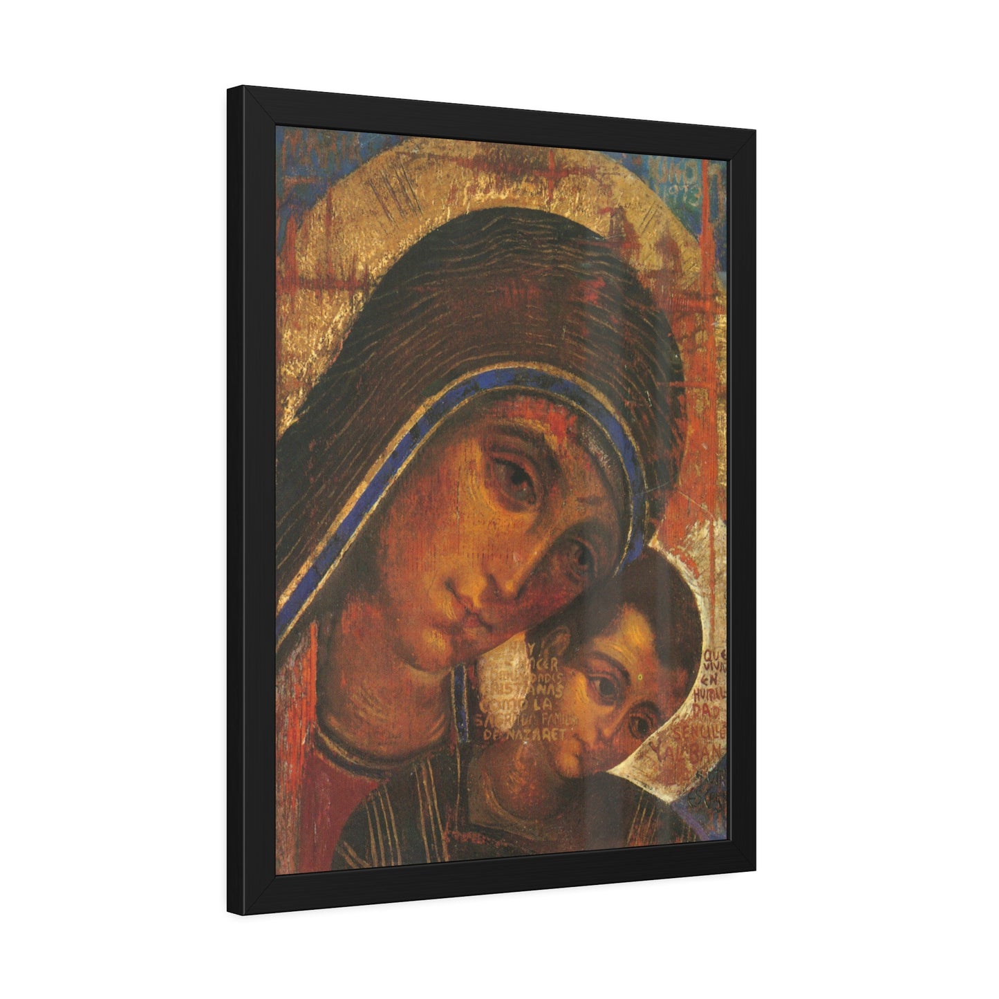 Virgin of the Way Framed Poster