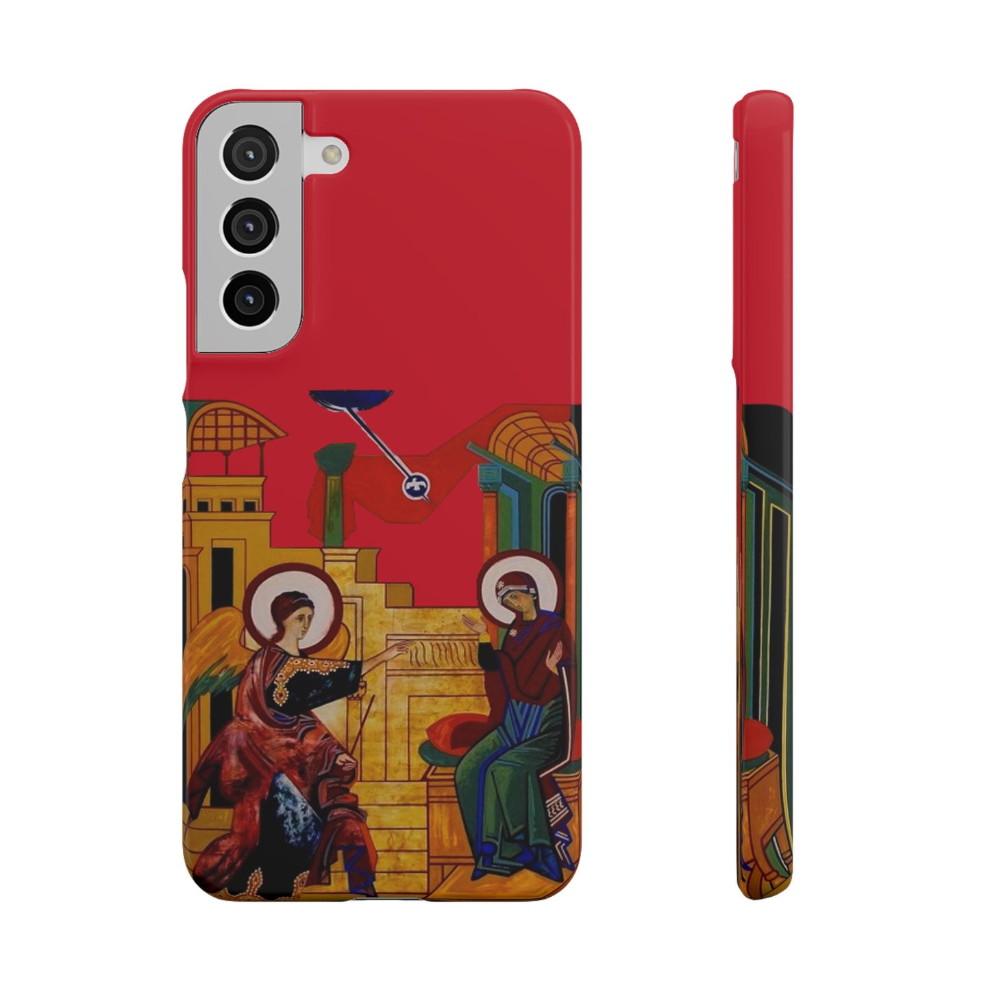 Annunciation Samsung Galaxy's Snap Cases (Red)