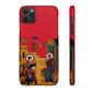 Annunciation Iphone's Snap Cases (Red)