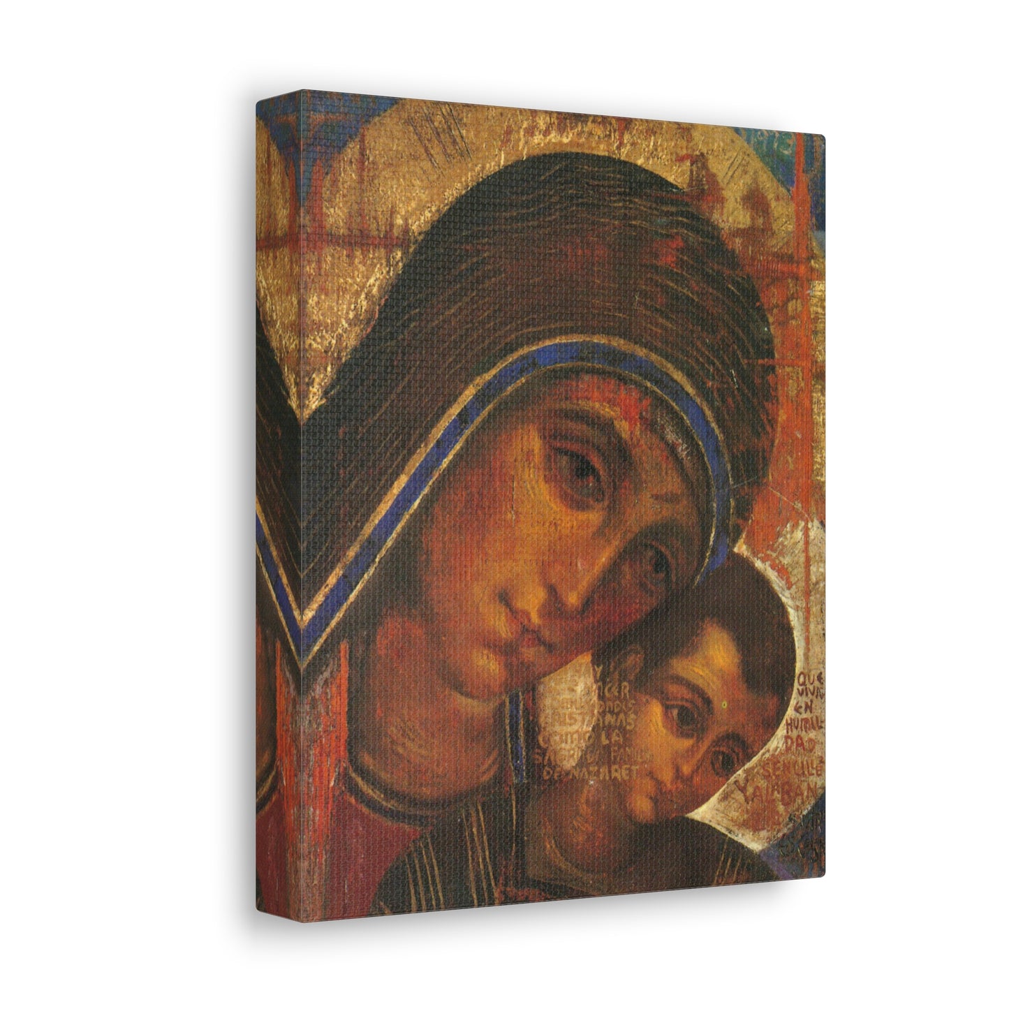 Virgin of the Way Canvas