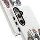 Initiators Cartoon Samsung Galaxy's white Tough Cases