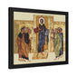 Appearance to the disciples Framed Paper