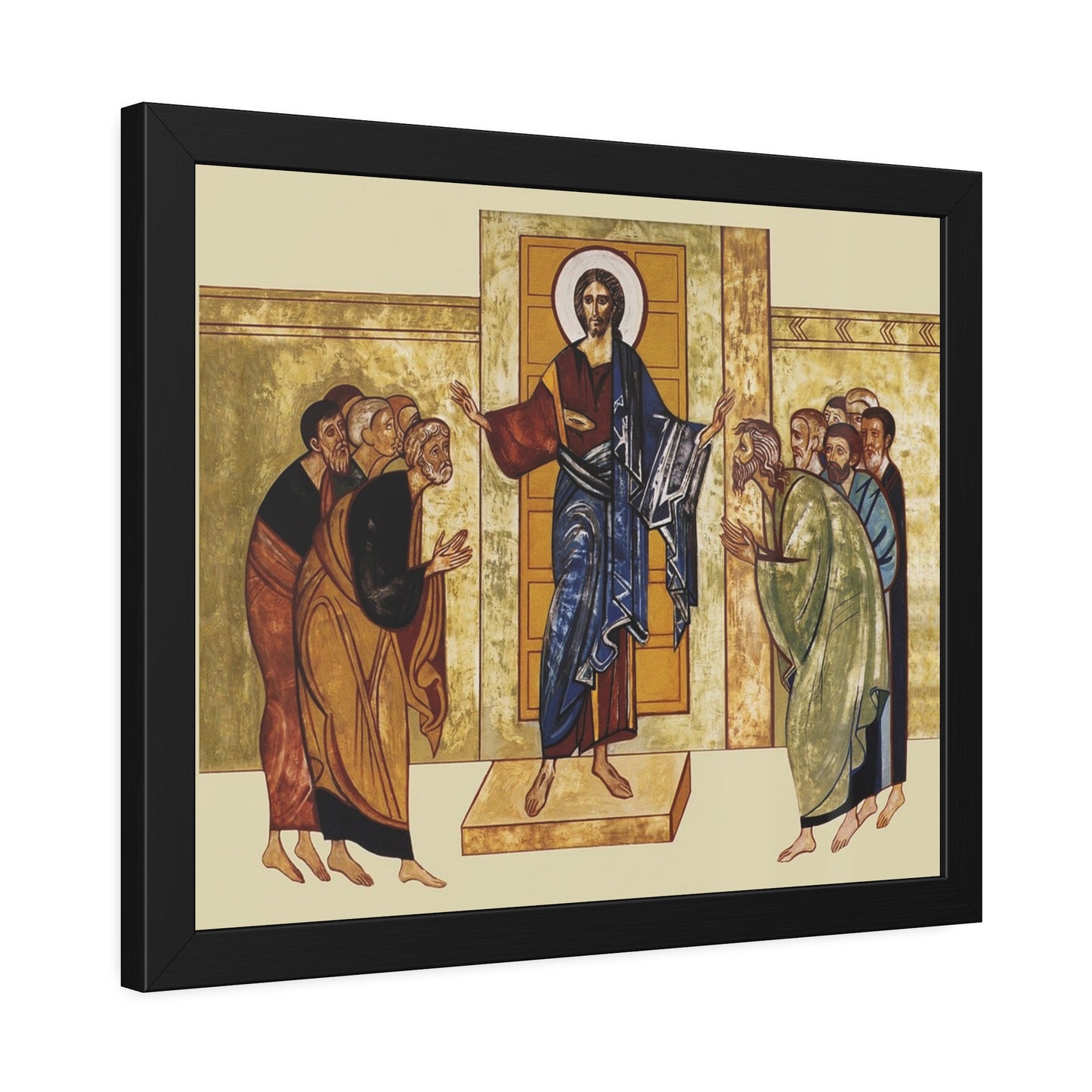 Appearance to the disciples Framed Paper