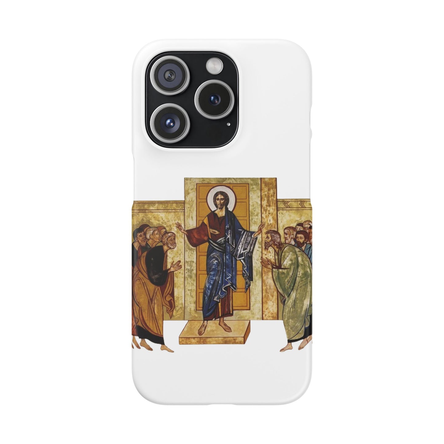 Apparition to the Disciples iPhone's Snap Cases (White)