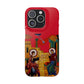 Annunciation Iphone's Snap Cases (Red)