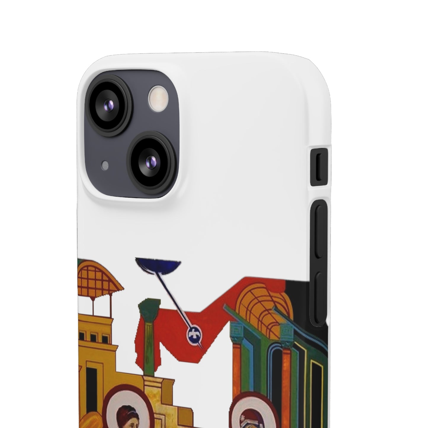 Annunciation Iphone's Snap Cases (White)