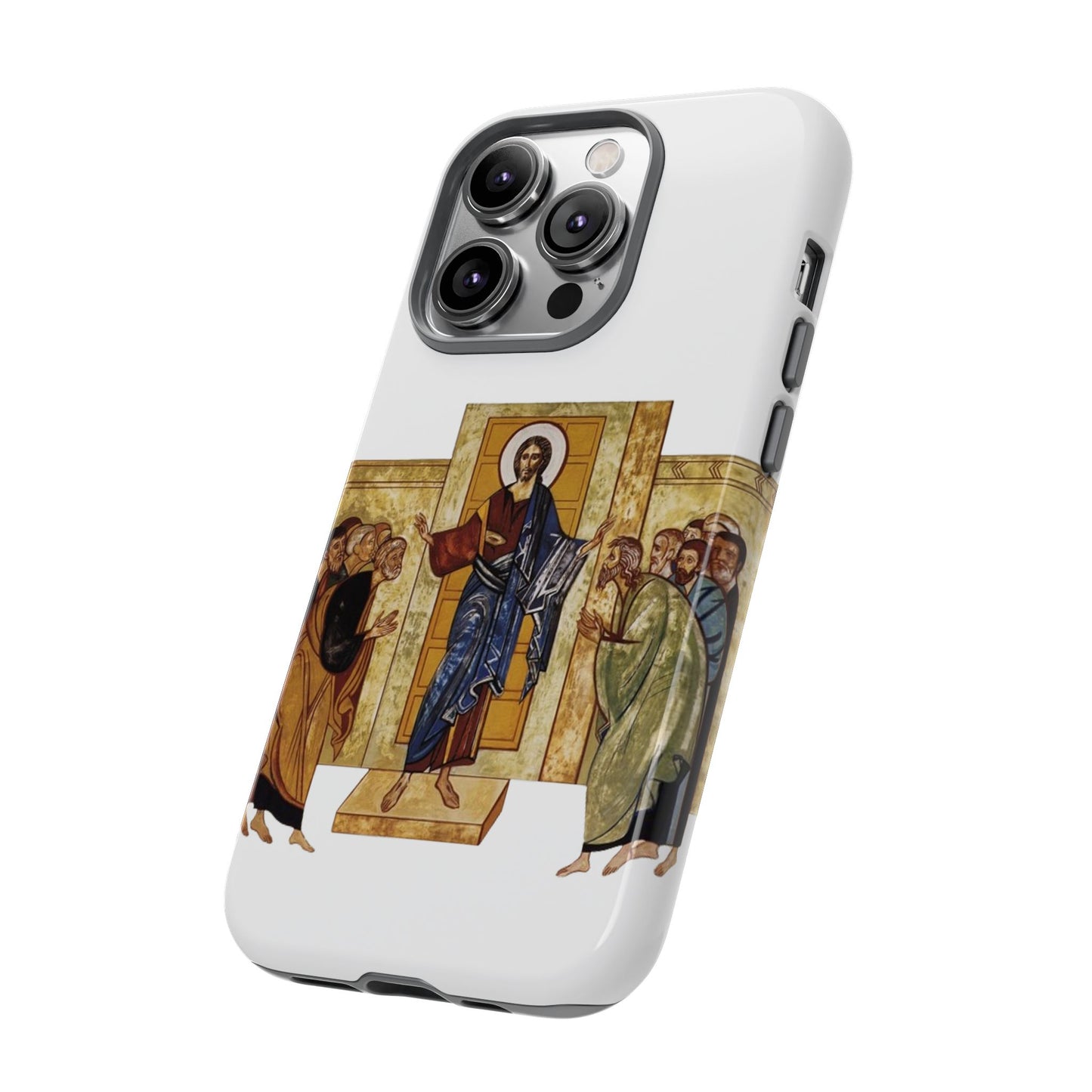 Apparition to the Disciples iPhone's Tough Cases (White)