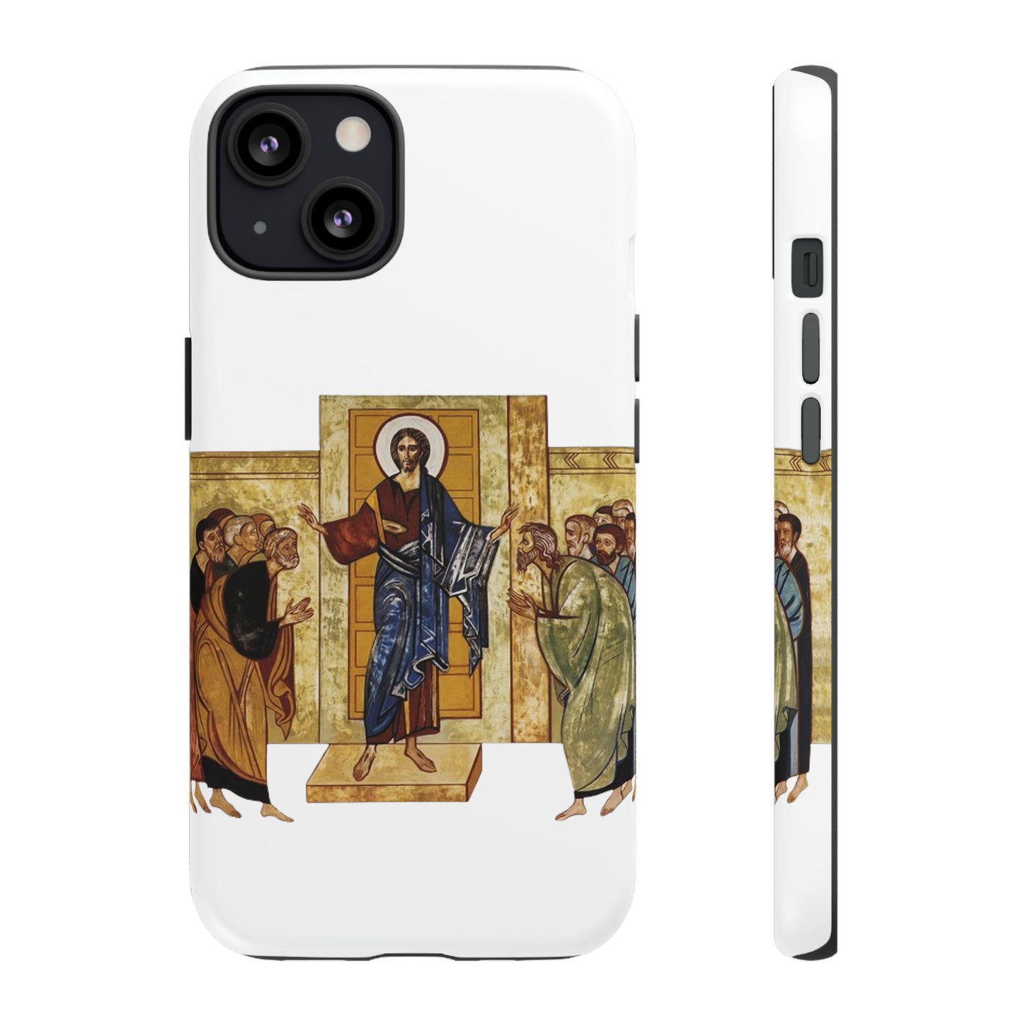 Apparition to the Disciples iPhone's Tough Cases (White)