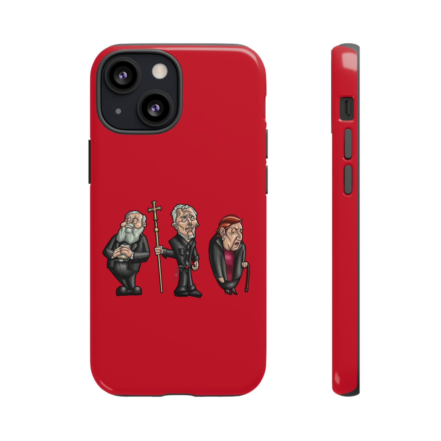 Initiators Cartoon iPhone's Red Tough Cases