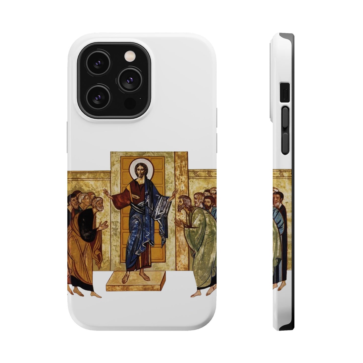 Apparition to the Disciples iPhone's MagSafe Tough Cases (White)