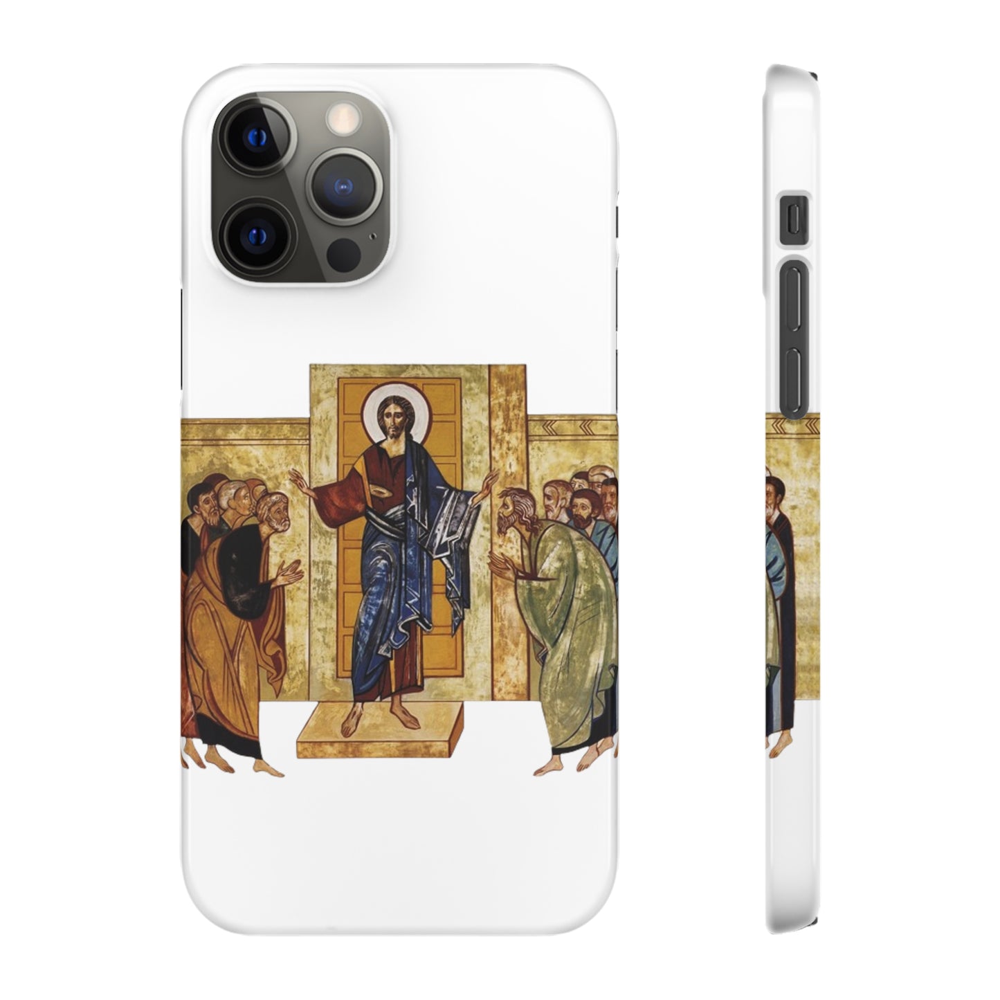 Apparition to the Disciples iPhone's Snap Cases (White)