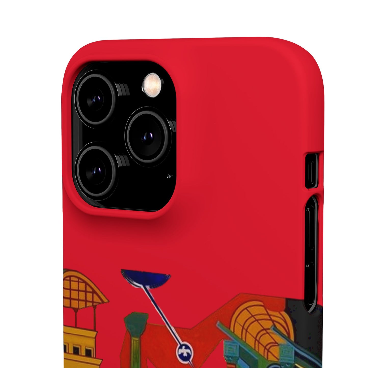 Annunciation Iphone's Snap Cases (Red)