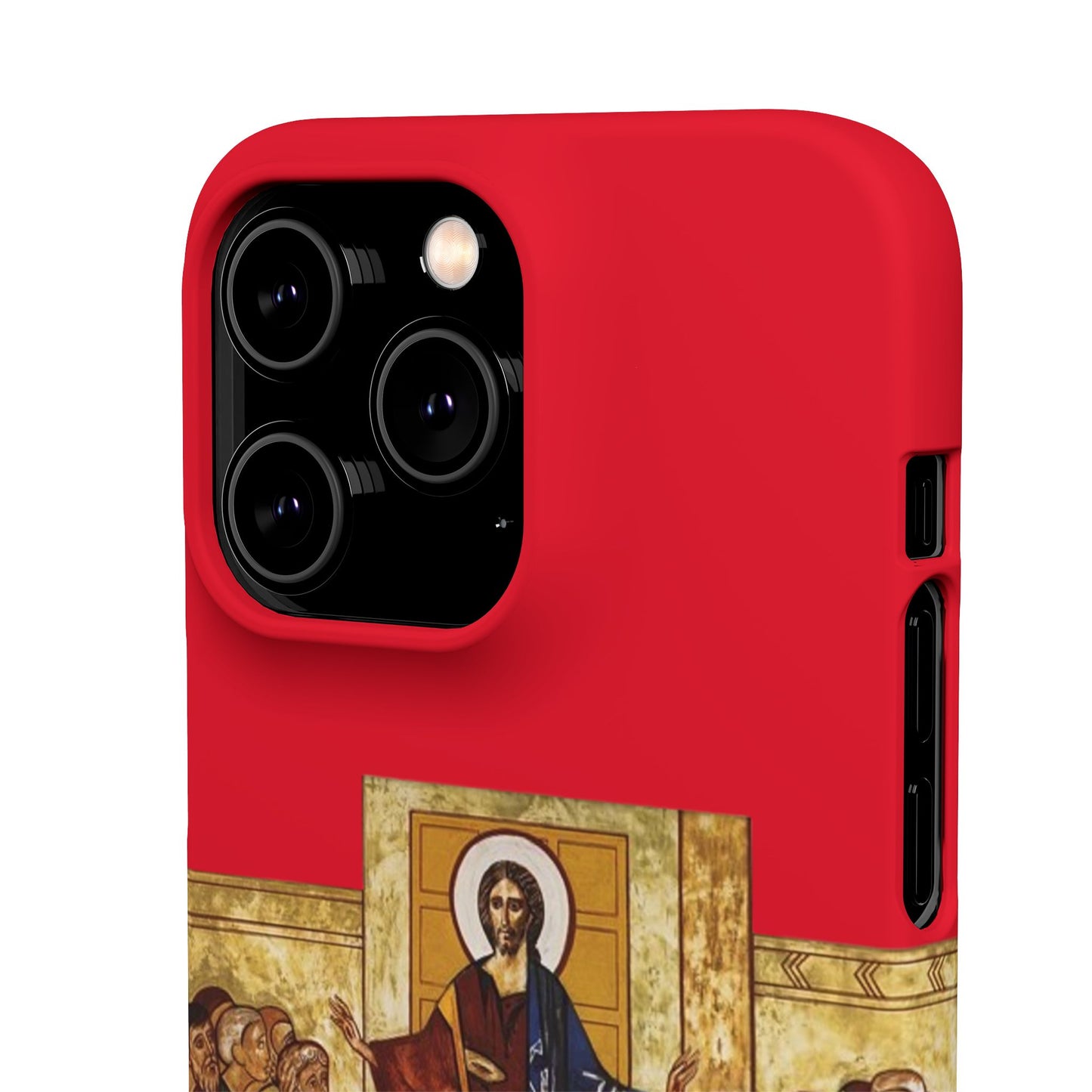 Apparition to the Disciples iPhone's Snap Cases (Red)