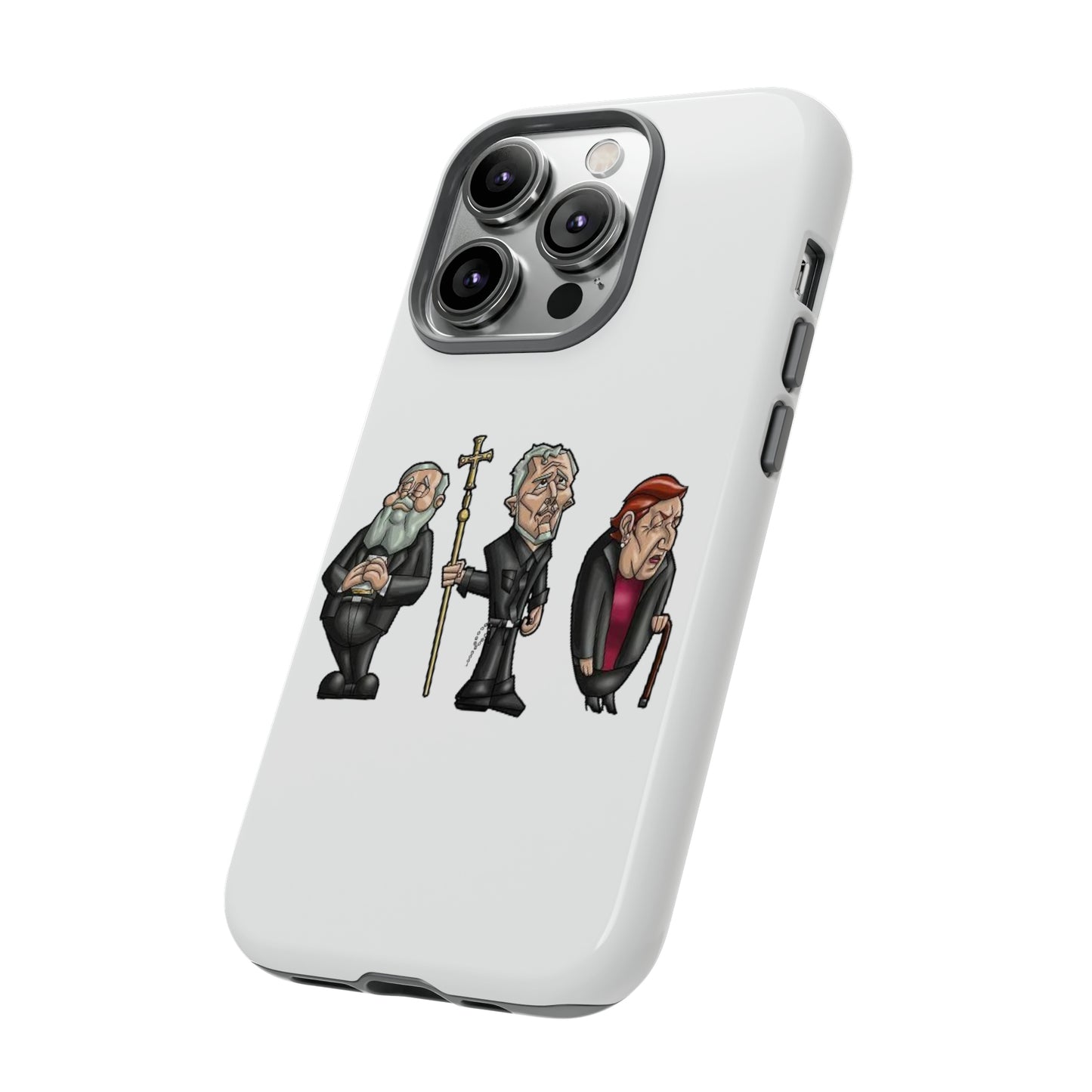 Initiators Cartoon iPhone's white Tough Cases